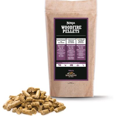 Ninja Woodfire Pellet - Robust Blanding - 900g - Grilltilbehør Ninja Woodfire Pellet - Robust Blanding - 900g - Grilltilbehør