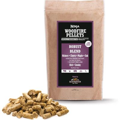 Ninja Woodfire Pellets - Erős Keverék - 900g - Grillezéshez Ninja Woodfire Pellets - Erős Keverék - 900g - Grillezéshez