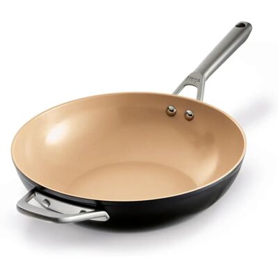 Ninja CW90928DE Keramik Wok - Pfanne in Grau Ninja CW90928DE Keramik Wok - Pfanne in Grau