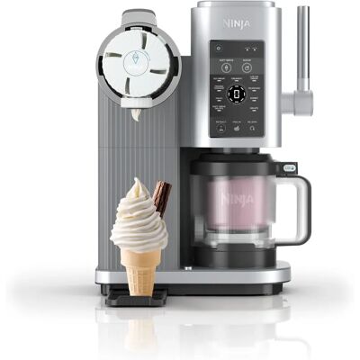 Ninja Silver Ice Cream Maker - Ice Cream, Soft Serve & More Ninja Silver Ice Cream Maker - Ice Cream, Soft Serve & More