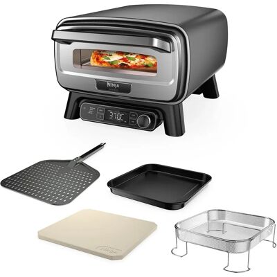 Uteplass elektrisk pizzaovn med airfryer Ninja Artisan - Uteplass elektrisk pizzaovn med airfryer Uteplass elektrisk pizzaovn med airfryer Ninja Artisan - Uteplass elektrisk pizzaovn med airfryer