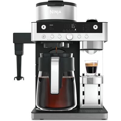 Ninja CFN802UK Black 2-in-1 Coffee Maker - Espresso & Pod Ninja CFN802UK Black 2-in-1 Coffee Maker - Espresso & Pod