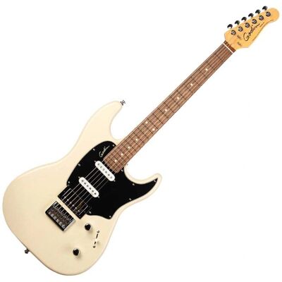 Godin Session HT Trans Cream Elektrische Gitaar - Veelzijdige HSS, Esdoorn body Godin Session HT Trans Cream Elektrische Gitaar - Veelzijdige HSS, Esdoorn body