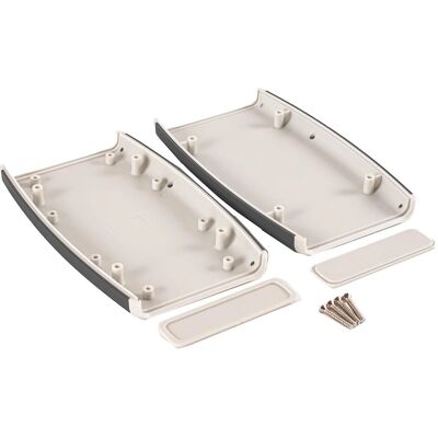 Boîtier portable en plastique gris Hammond - 147x89x25mm - IP54 Boîtier portable en plastique gris Hammond - 147x89x25mm - IP54
