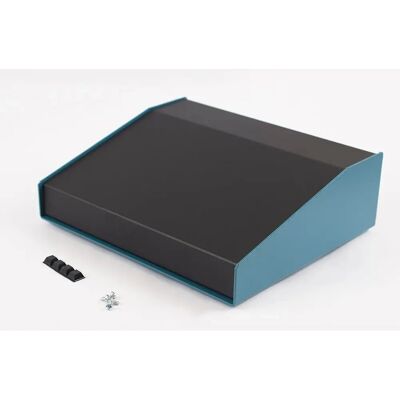 Hammond 1456KH3BKBU Sloped Enclosure - Enclosure Hammond 1456KH3BKBU Sloped Enclosure - Enclosure