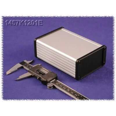 Custodia estrusa Hammond 1457K1201EBK - Protezione RFI Custodia estrusa Hammond 1457K1201EBK - Protezione RFI