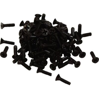 Hammond 1590MS100BK Replacement Screws - 1590 Series Black Hammond 1590MS100BK Replacement Screws - 1590 Series Black