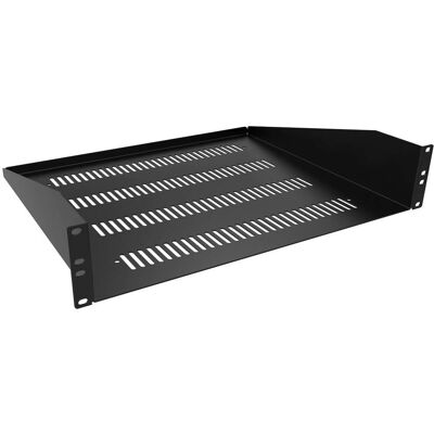 Hammond RASV190320BK1 - Mensola rack ventilata 2U - Nero Hammond RASV190320BK1 - Mensola rack ventilata 2U - Nero