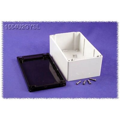 Hammond 1554U2GYSL Watertight PC Enclosure - Gray Hammond 1554U2GYSL Watertight PC Enclosure - Gray