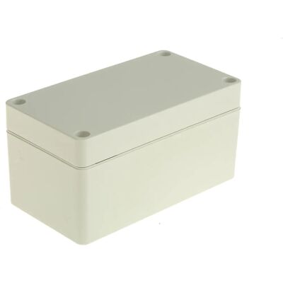 Hammond 1554DGY Wasserdichte ABS-Gehäuse - IP65, Grau Hammond 1554DGY Wasserdichte ABS-Gehäuse - IP65, Grau
