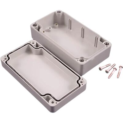 Hammond 1554NGY Wasserdichtes ABS-Gehäuse - IP65, 120x120x60mm Hammond 1554NGY Wasserdichtes ABS-Gehäuse - IP65, 120x120x60mm