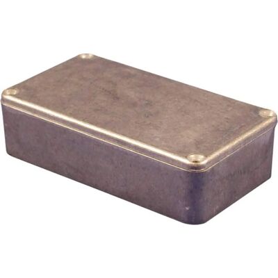 Hammond 1590BX Gjutet aluminiumskåpa - Naturlig - 254 x 70 x 50mm Hammond 1590BX Gjutet aluminiumskåpa - Naturlig - 254 x 70 x 50mm