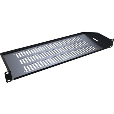 Hammond Electronics RASV190107UBK1 Ventilated Rack Shelf - 44x483x178mm Hammond Electronics RASV190107UBK1 Ventilated Rack Shelf - 44x483x178mm