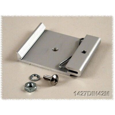 Hammond 1427DIN42M Aluminium DIN Clip - Beugel voor DIN-rail Hammond 1427DIN42M Aluminium DIN Clip - Beugel voor DIN-rail