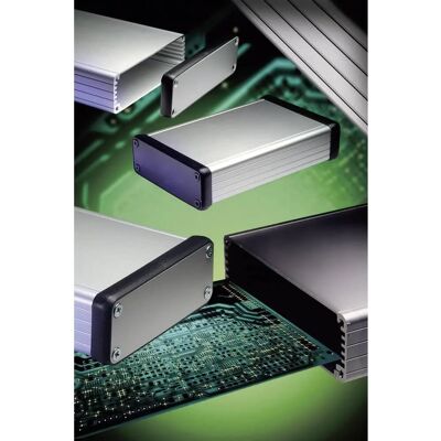 Hammond 1455R1602 Aluminium Enclosure - Extruded, 163x160x30.5, Natural Hammond 1455R1602 Aluminium Enclosure - Extruded, 163x160x30.5, Natural