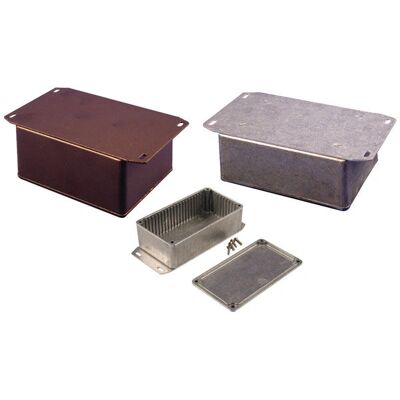 Hammond 1590MF Enclosure - Flanged Aluminium Natural 112x62x27mm Hammond 1590MF Enclosure - Flanged Aluminium Natural 112x62x27mm