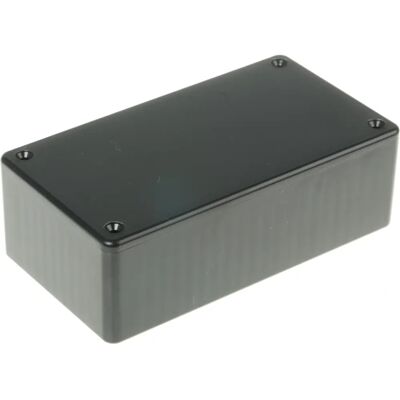 Caja multusos Hammond 1591CBK - ABS retardante al fuego Caja multusos Hammond 1591CBK - ABS retardante al fuego