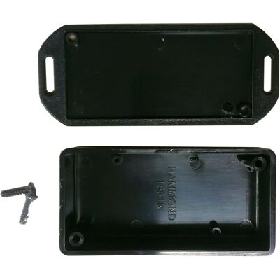 Hammond Electronics 1551KFLBK Custodia - Protezione IP54 Hammond Electronics 1551KFLBK Custodia - Protezione IP54