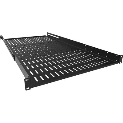 Ripiano ventilato regolabile nero Hammond - Rack 1U Ripiano ventilato regolabile nero Hammond - Rack 1U