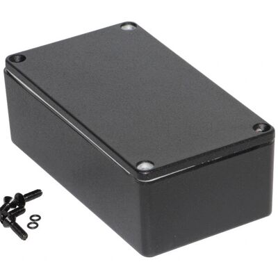 Hammond 1590WBBK Wasserdichte Druckgussgehäuse - Schwarz Hammond 1590WBBK Wasserdichte Druckgussgehäuse - Schwarz
