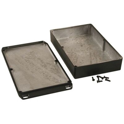 Hammond 1590WDDFLBK Wasserdichte Gehäuse - Elektronikgehäuse Hammond 1590WDDFLBK Wasserdichte Gehäuse - Elektronikgehäuse