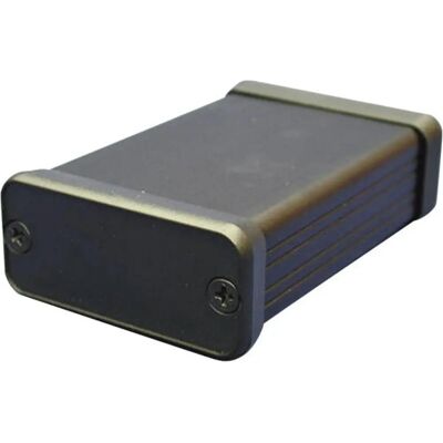 Hammond 1455L2201BK Extruded Aluminium Enclosure - Enclosure Hammond 1455L2201BK Extruded Aluminium Enclosure - Enclosure
