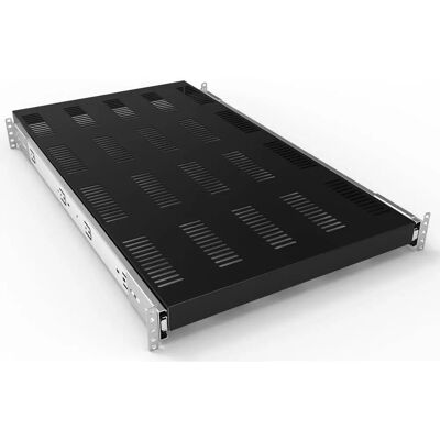 Hammond RSVS1931BK1 1U Sliding Shelf - Ventilated Black - 31" Hammond RSVS1931BK1 1U Sliding Shelf - Ventilated Black - 31"