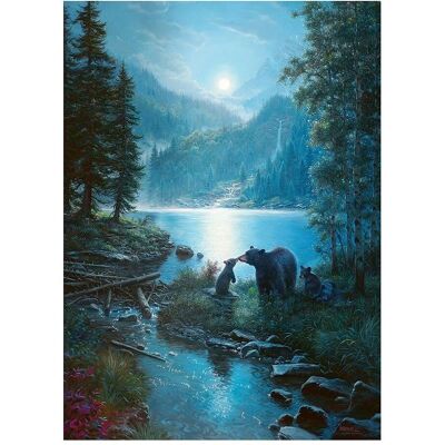 Cobble Hill Nachtbär Künstler: Mark Keathley - Puzzle Cobble Hill Nachtbär Künstler: Mark Keathley - Puzzle