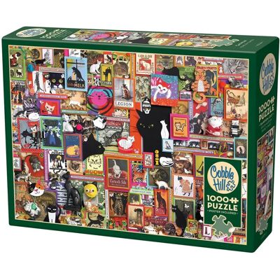 Cobble Hill - Katzen Collage 1000 Teile - Puzzle Cobble Hill - Katzen Collage 1000 Teile - Puzzle
