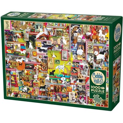 Puzzle Cobble Hill Koláž Psów - 1000 Elementów - Puzzle Puzzle Cobble Hill Koláž Psów - 1000 Elementów - Puzzle