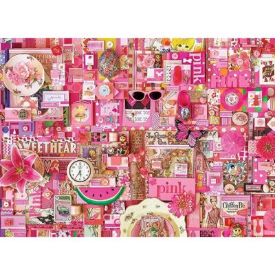Puzzle Rose Cobble Hill 1000 Pièces - Puzzle - Publicité Puzzle Rose Cobble Hill 1000 Pièces - Puzzle - Publicité