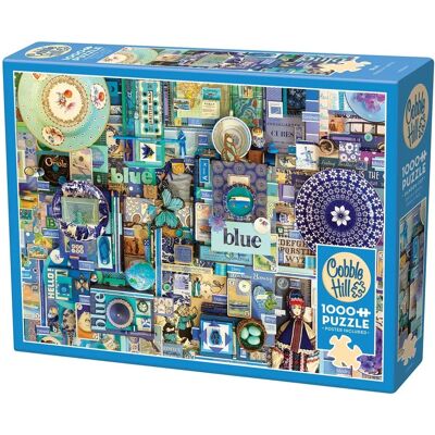 Cobble Hill Blaues Puzzle - 1000 Teile Cobble Hill Blaues Puzzle - 1000 Teile