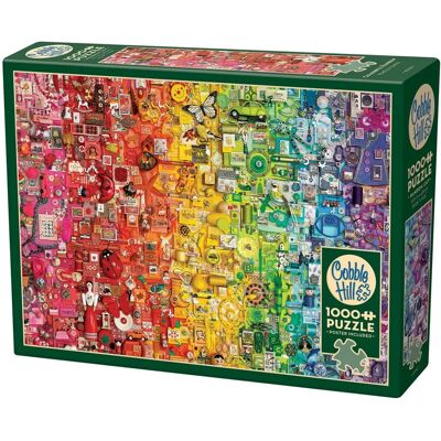 Cobble Hill Farbige Regenbogen 1000-Teile Puzzle Cobble Hill Farbige Regenbogen 1000-Teile Puzzle
