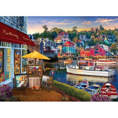 Cobble Hill Harbor Gallery Jigsaw Puzzle - 1000 Pieces Cobble Hill Harbor Gallery Jigsaw Puzzle - 1000 Pieces