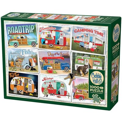 Cobble Hill - Hitting the Road - 1000 pc - Jigsaw - Puzzle Cobble Hill - Hitting the Road - 1000 pc - Jigsaw - Puzzle