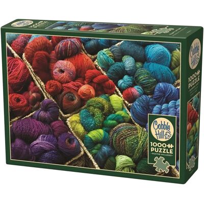 Puzzle Cobble Hill 1000 Pièces - Plenty of Yarn Puzzle Cobble Hill 1000 Pièces - Plenty of Yarn