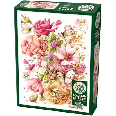 Cobble Hill Bastin Bouquet - 1000 Pieces Jigsaw Puzzle Cobble Hill Bastin Bouquet - 1000 Pieces Jigsaw Puzzle