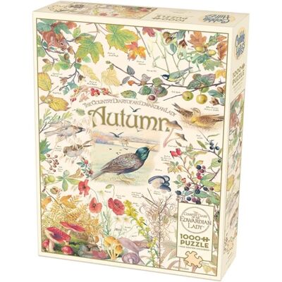 Puzzle di 1000 pezzi Cobble Hill Autumn Country Diary Puzzle di 1000 pezzi Cobble Hill Autumn Country Diary