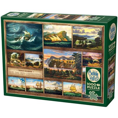 Cobble Hill - Thomas Chambers - 1000 pc - Jigsaw - Puzzle - Publicité Cobble Hill - Thomas Chambers - 1000 pc - Jigsaw - Puzzle - Publicité