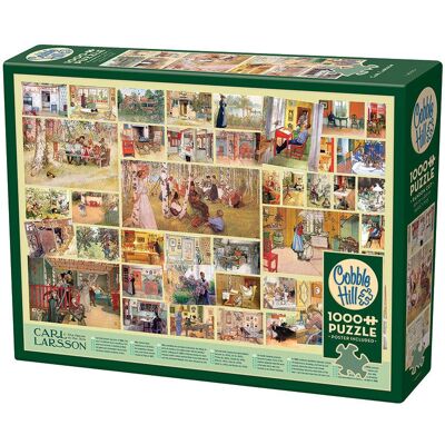 Puzzle Cobble Hill Carl Larsson - 1000 pièces - Publicité Puzzle Cobble Hill Carl Larsson - 1000 pièces - Publicité