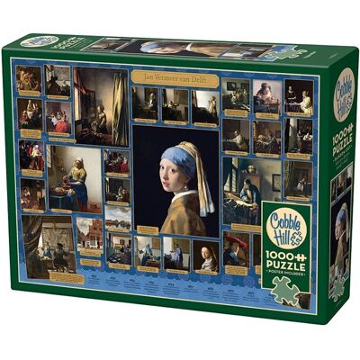 Cobble Hill Vermeer 1000 Piece Puzzle - Jigsaw Puzzle Cobble Hill Vermeer 1000 Piece Puzzle - Jigsaw Puzzle