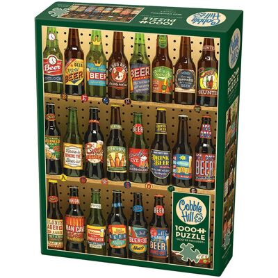 Cobble Hill Puzzle Bier Kollektion 1000 Teile - Puzzle Cobble Hill Puzzle Bier Kollektion 1000 Teile - Puzzle