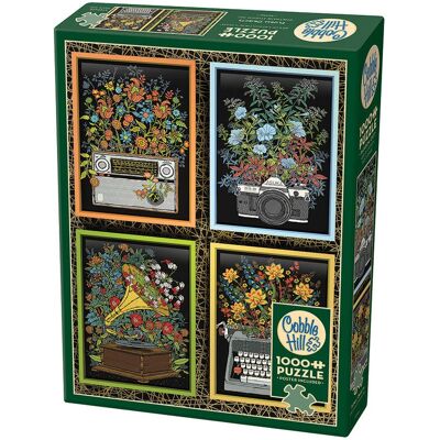 Puzzle Kwiatowe Obiekty 1000 elementów Puzzle Kwiatowe Obiekty 1000 elementów