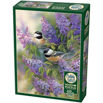 Cobble Hill Meisen und Flieder Puzzle 1000 Stück Cobble Hill Meisen und Flieder Puzzle 1000 Stück
