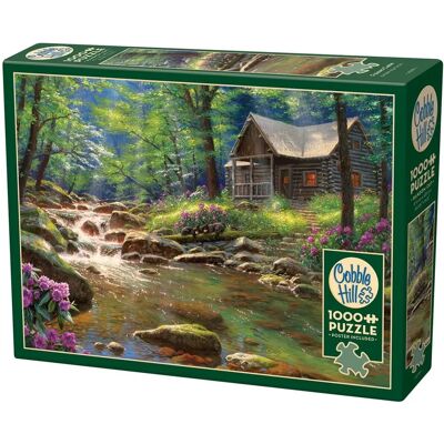 Puzzle Cobble Hill - Cabane au Bord de la Rivière 1000 Pièces Puzzle Cobble Hill - Cabane au Bord de la Rivière 1000 Pièces