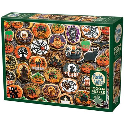 Cobble Hill Puzzle Halloween-Kekse - 1000 dílků Cobble Hill Puzzle Halloween-Kekse - 1000 dílků