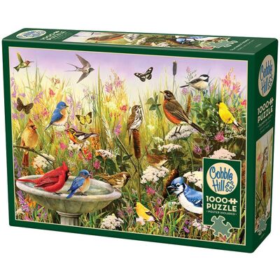 Puzzle Feathered Friends de Cobble Hill - 1000 pièces - Publicité Puzzle Feathered Friends de Cobble Hill - 1000 pièces - Publicité
