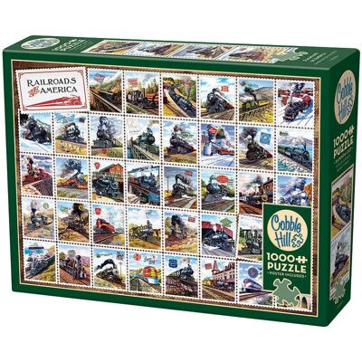 Puzzle Railroads of America Cobble Hill 1000 elementów Puzzle Railroads of America Cobble Hill 1000 elementów