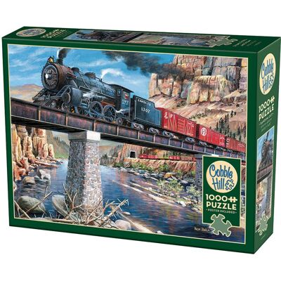 Cobble Hill - Stone Steel and Steam - 1000 pcs - Jigsaw Puzzle Cobble Hill - Stone Steel and Steam - 1000 pcs - Jigsaw Puzzle