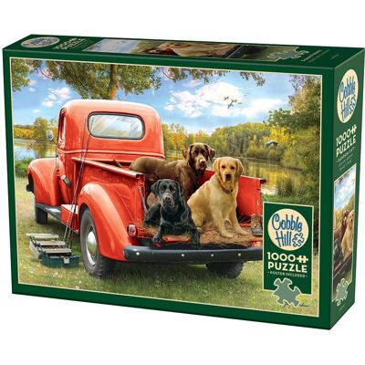 Cobble Hill - Fishing Friends - 1000 pcs - Jigsaw - Puzzle Cobble Hill - Fishing Friends - 1000 pcs - Jigsaw - Puzzle